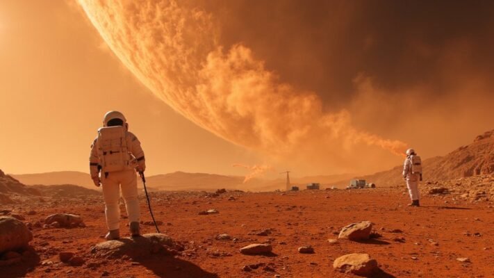 atmosphere modification on mars