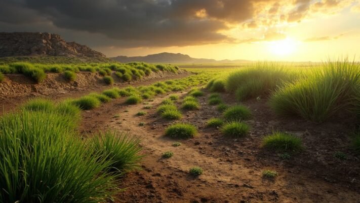 grass emergence timeline illuminated
